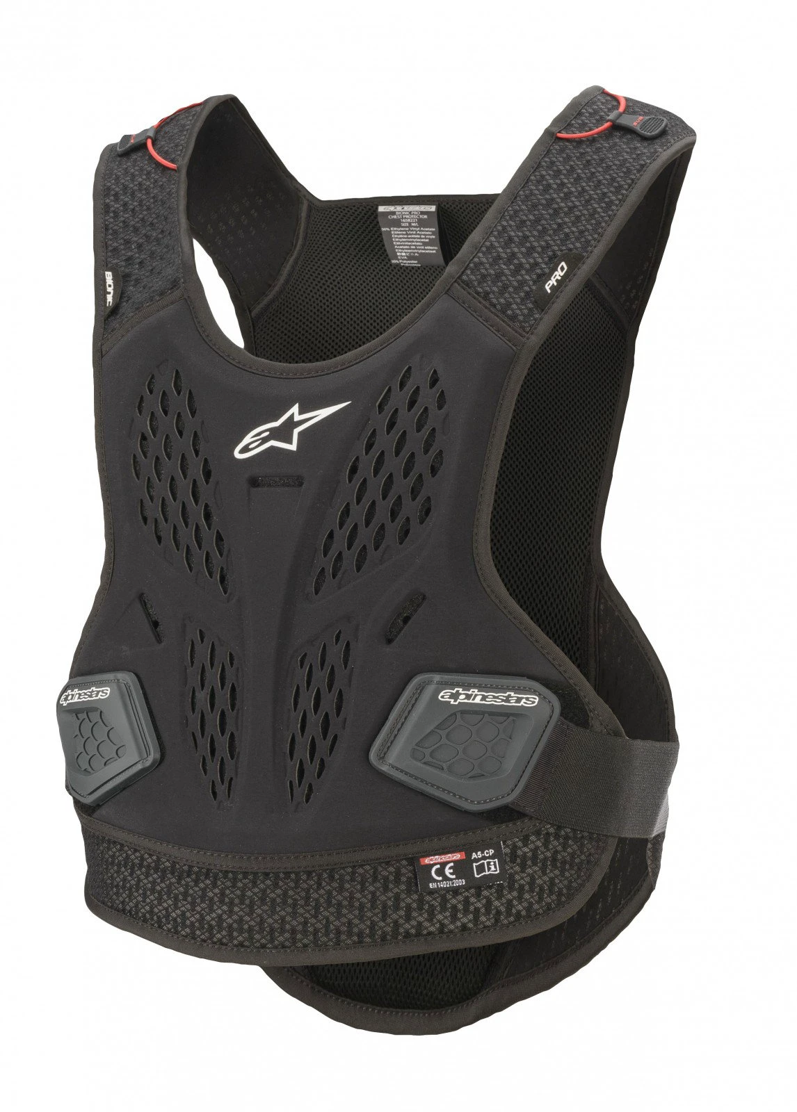 1. Vesta protectie piept Alpinestars Bionic Pro Negru Anthracite M/L