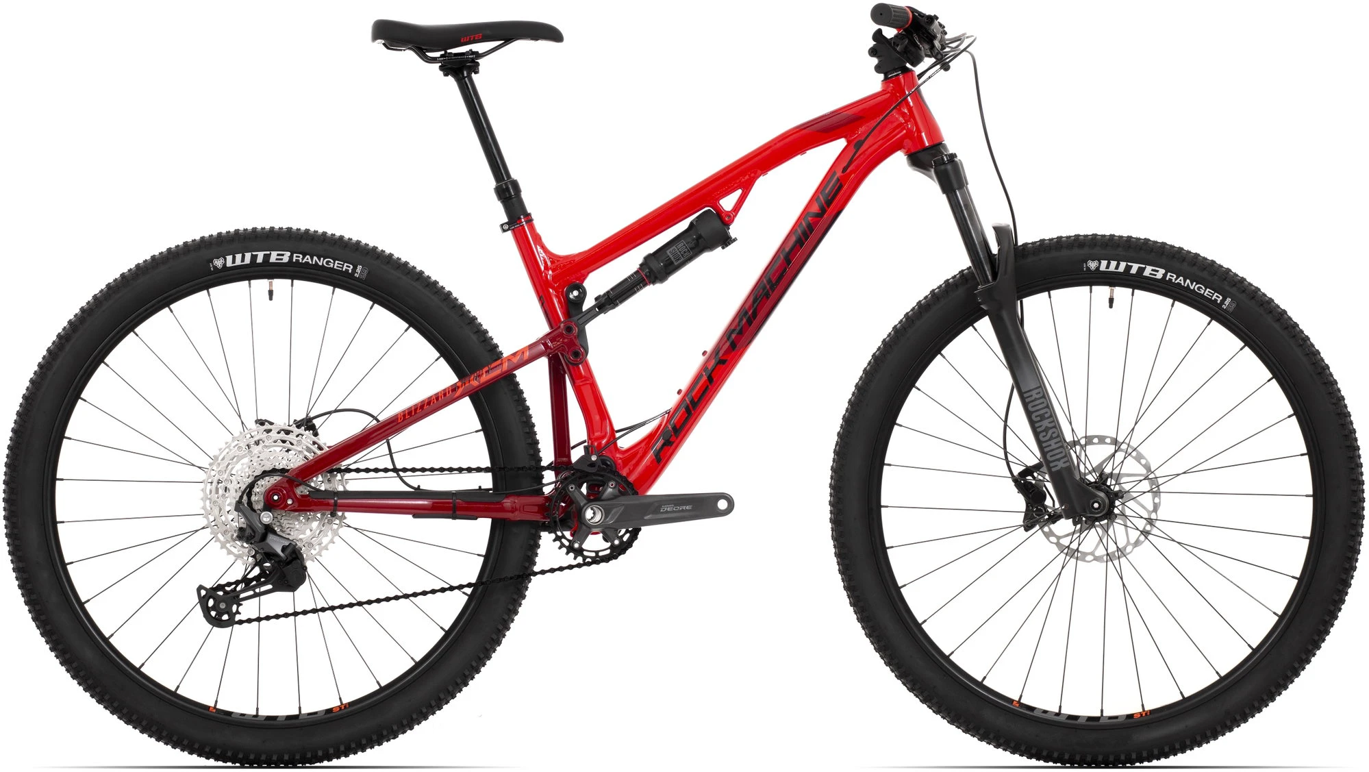 6. Bicicleta Rock Machine Blizzard XCM 30-29 29 Gloss Red/Black/Crimson 19.0 - (L)