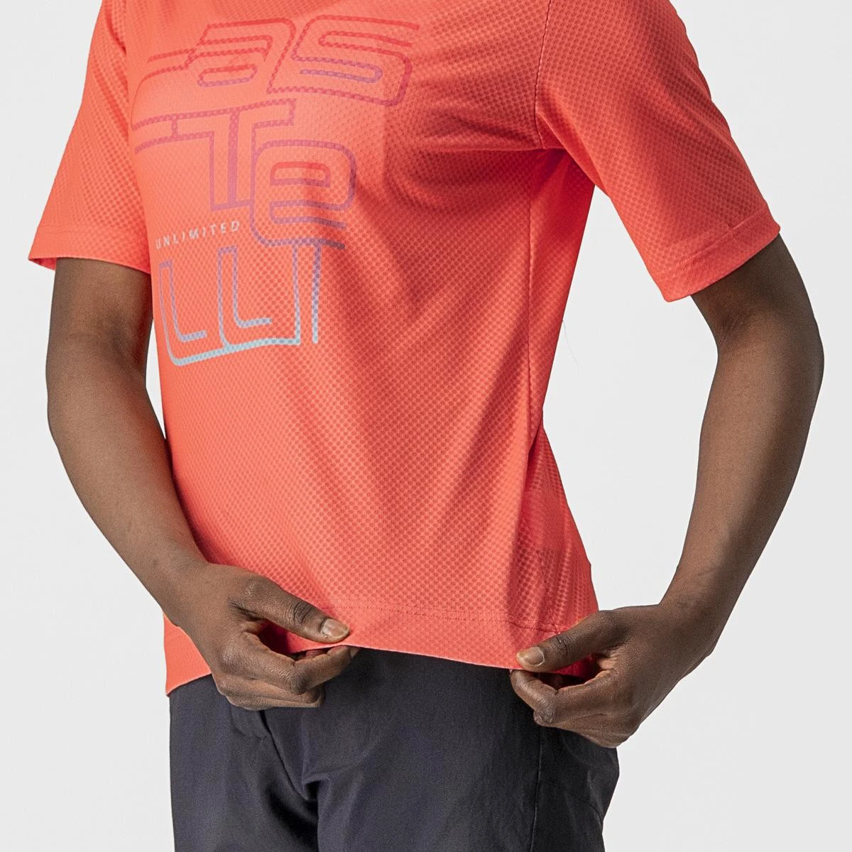 6. Jersey Castelli Trail Tech W de dama Corai
