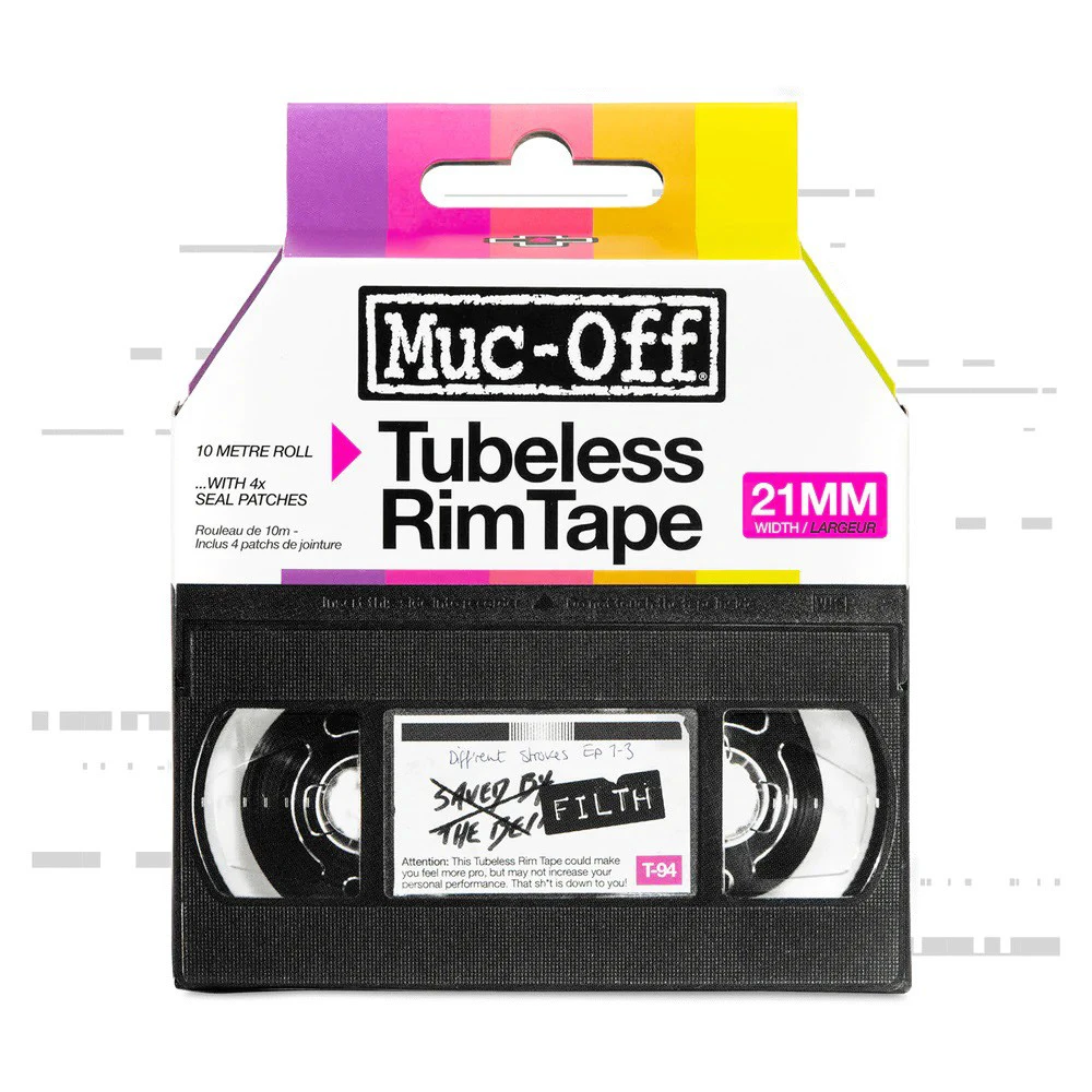 1. Banda Tubeless Muc-Off Tubeless Rim Tape 21mm