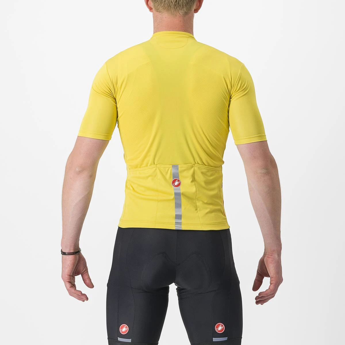 2. Tricou cu maneca scurta Castelli Classifica Galben