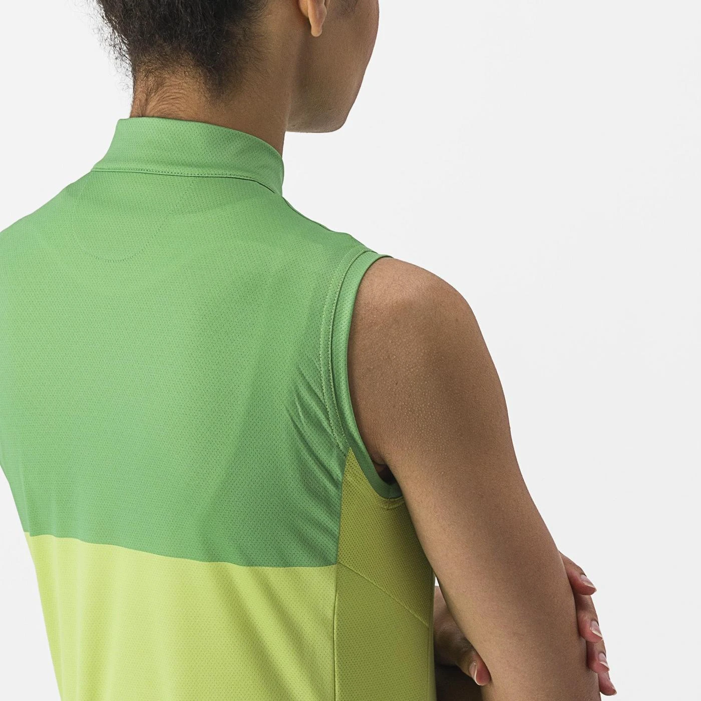 4. Tricou fara maneci Castelli Velocissima SL de dama Lime/Verde