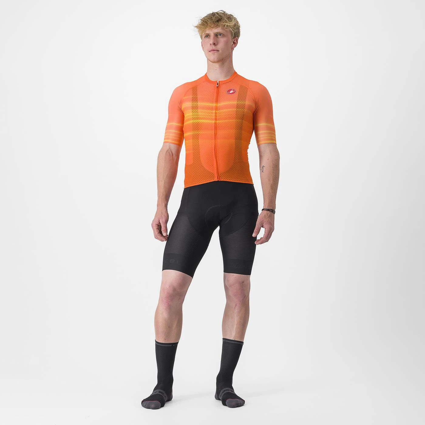 6. Tricou cu maneca scurta Castelli Climbers 3.0 SL2 Portocaliu