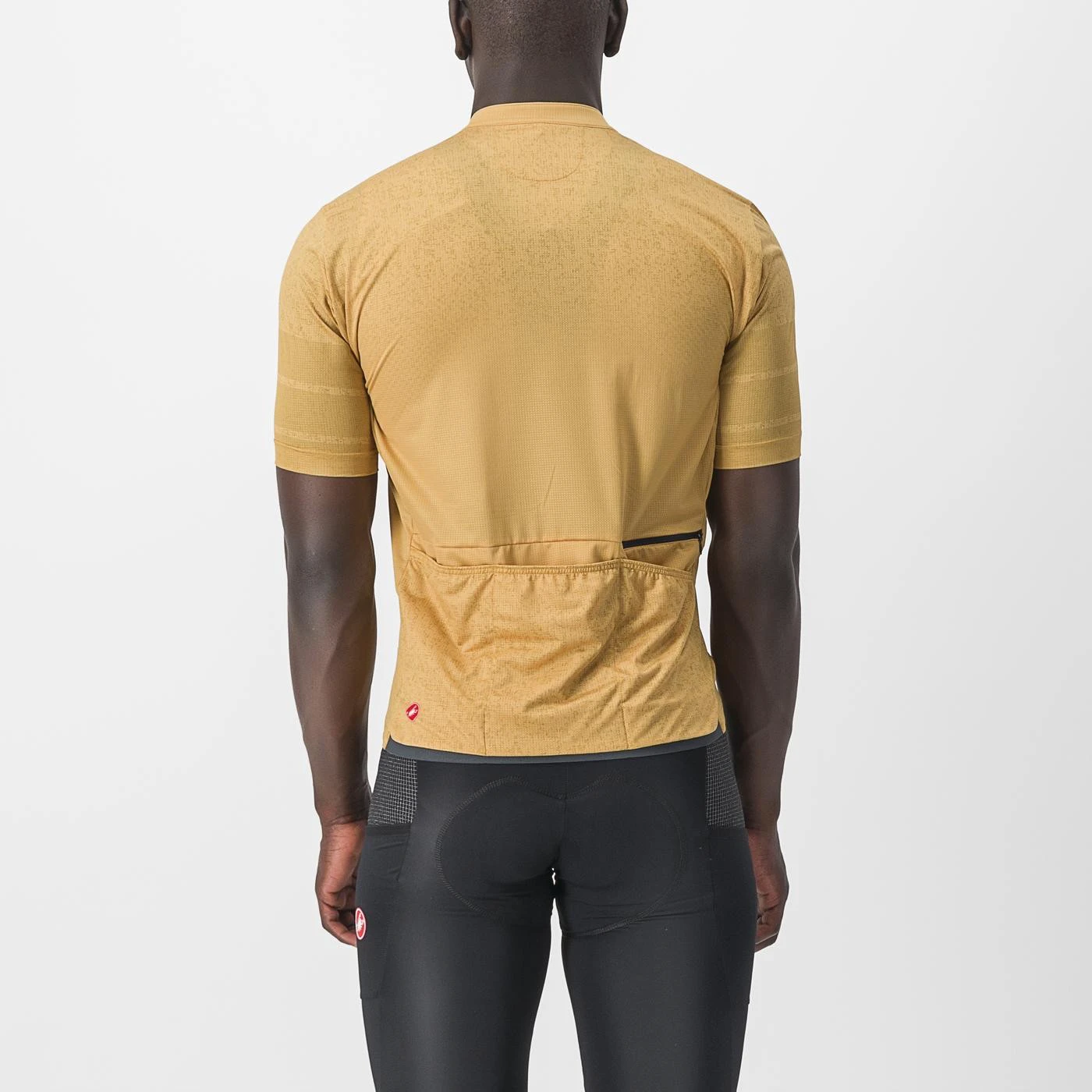 2. Tricou cu maneca scurta Castelli Unlimited Terra Galben
