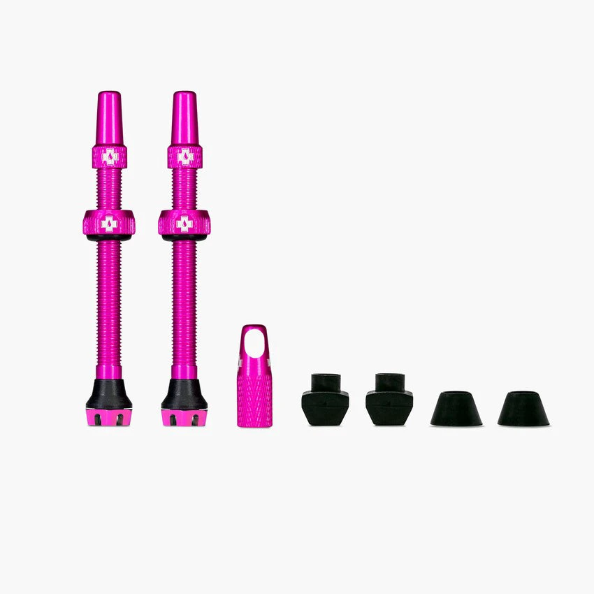 1. Valve tubeless Muc-Off Tubeless Valves V2 44mm Roz