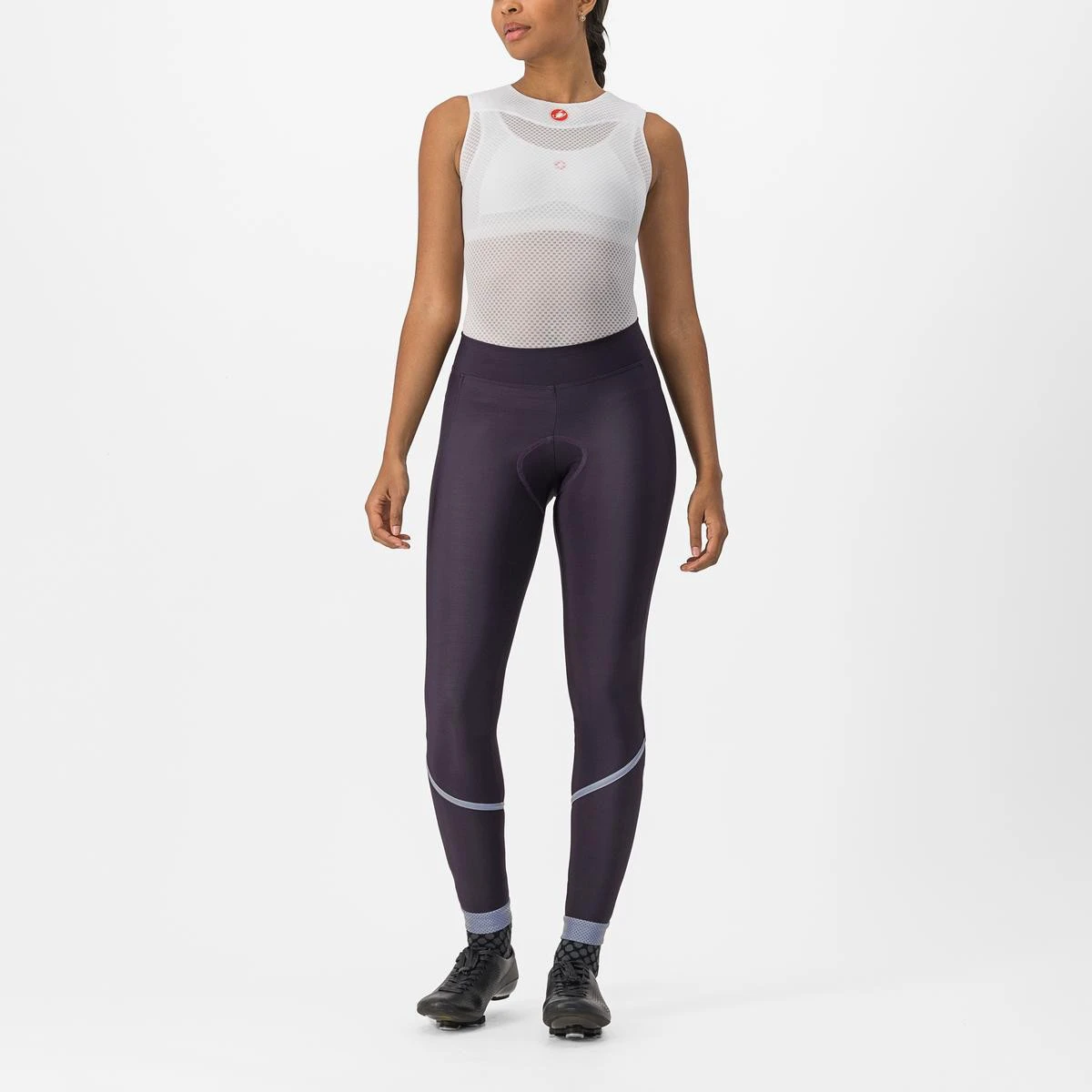 1. Pantaloni lungi Castelli Velocissima Thermal Dark Night Shade/ Silver Reflex M