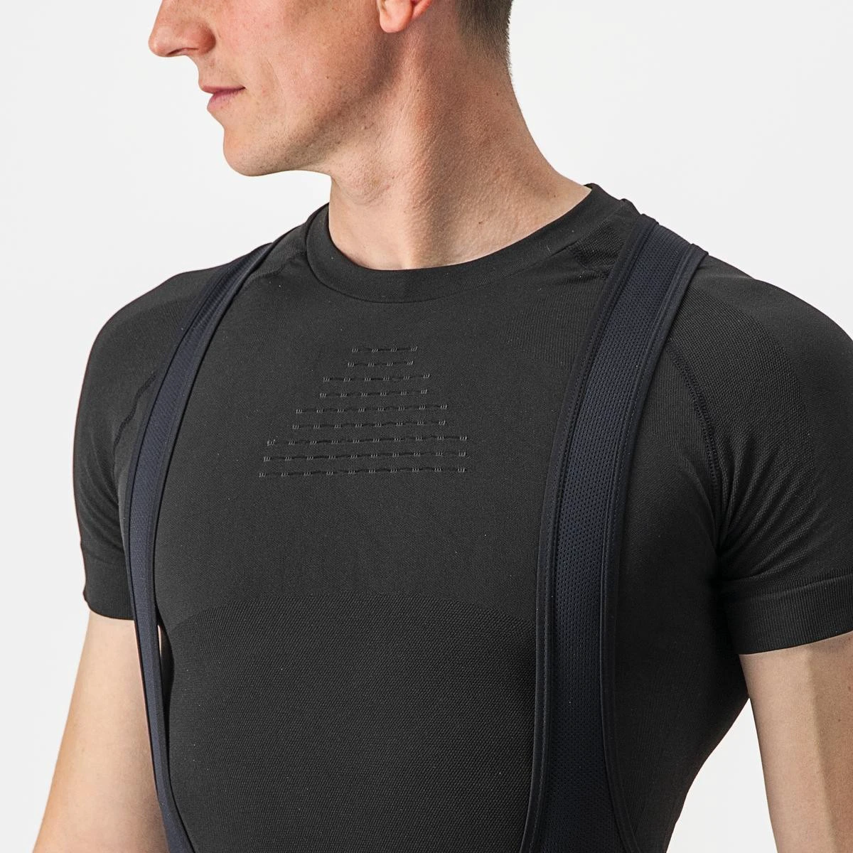 6. Bluza de corp cu maneca scurta Castelli Core Seamless SS Negru S/M