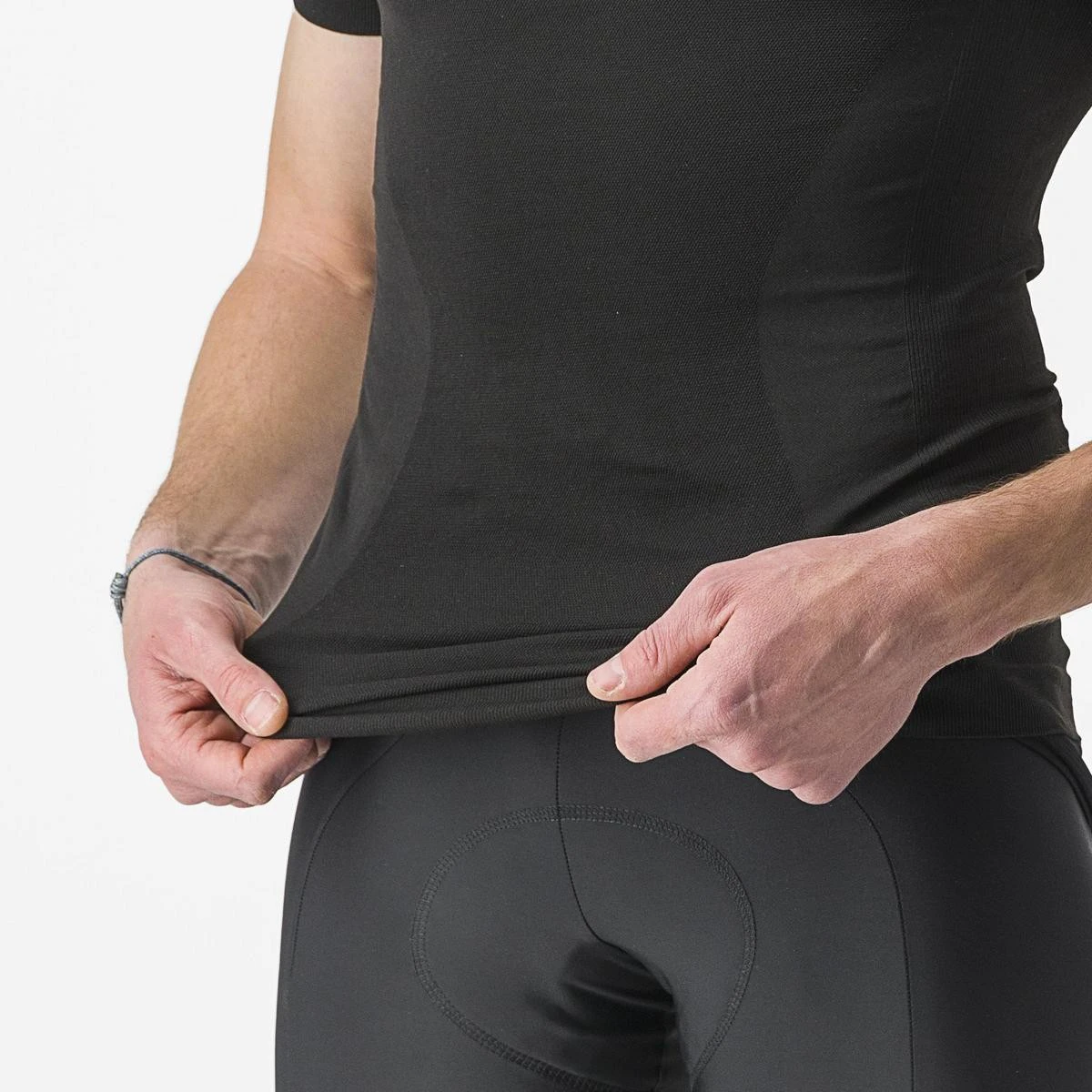 3. Bluza de corp cu maneca scurta Castelli Core Seamless SS Negru S/M