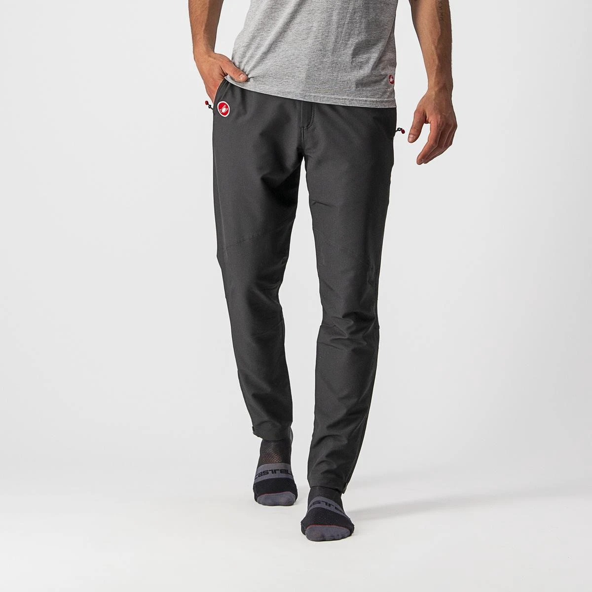 1. Pantaloni lungi casual Castelli Milano Negru XXL
