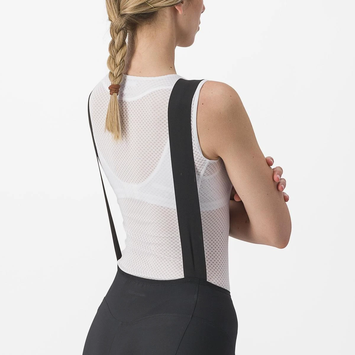 7. Pantaloni scurti cu bretele Castelli Endurance W de dama Negru