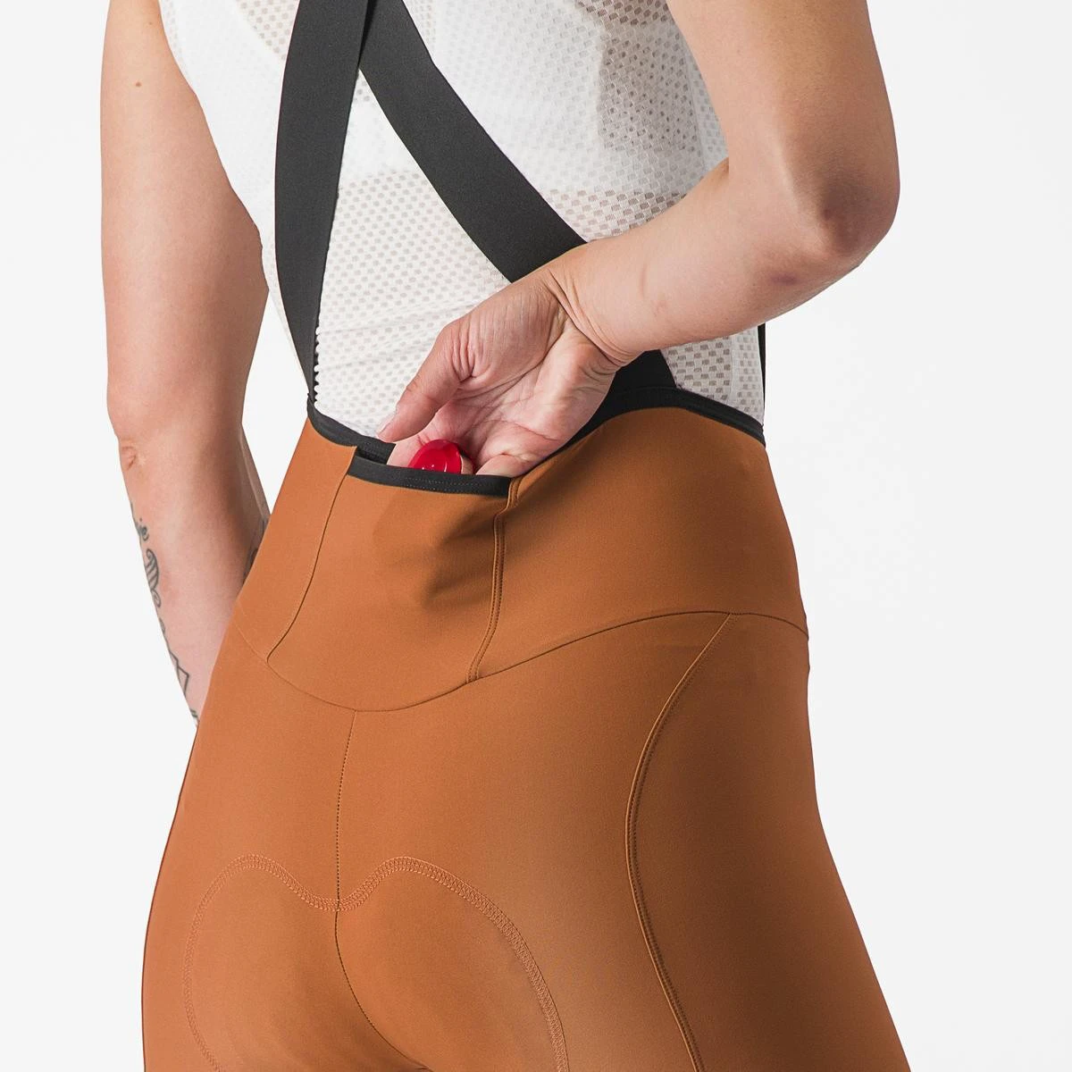 5. Pantaloni scurti cu bretele Castelli Espresso W DT de dama Maro
