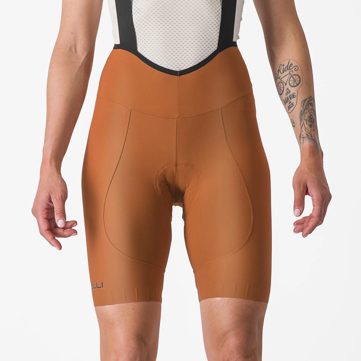 9. Pantaloni scurti cu bretele Castelli Espresso W DT de dama Maro