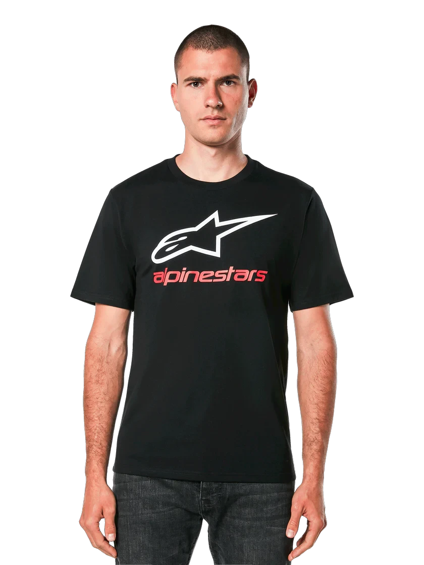 3. Tricou Alpinestars Always 2.0 CSF Tee Black/White/Red