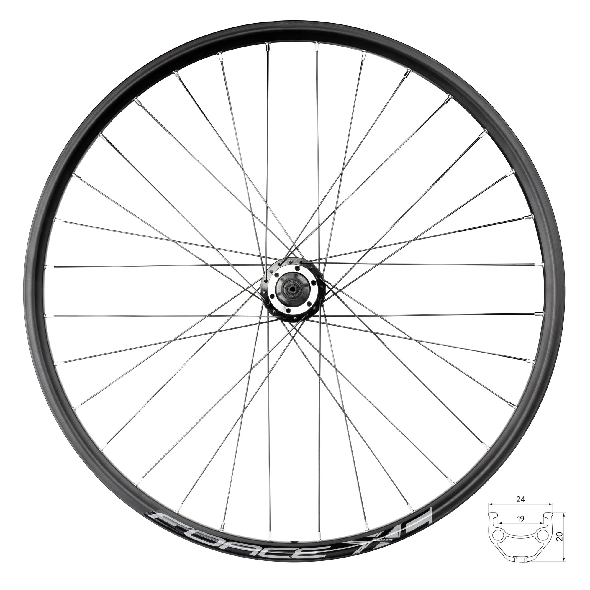 1. Roata Spate Force XC Disc 559x19