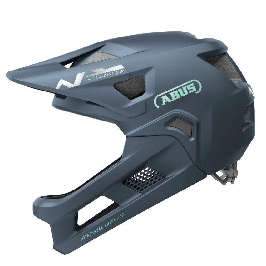 Abus - casca ciclism copii Youdrop FF (acoperire integrala) helmet - albastru intunecat - 56002