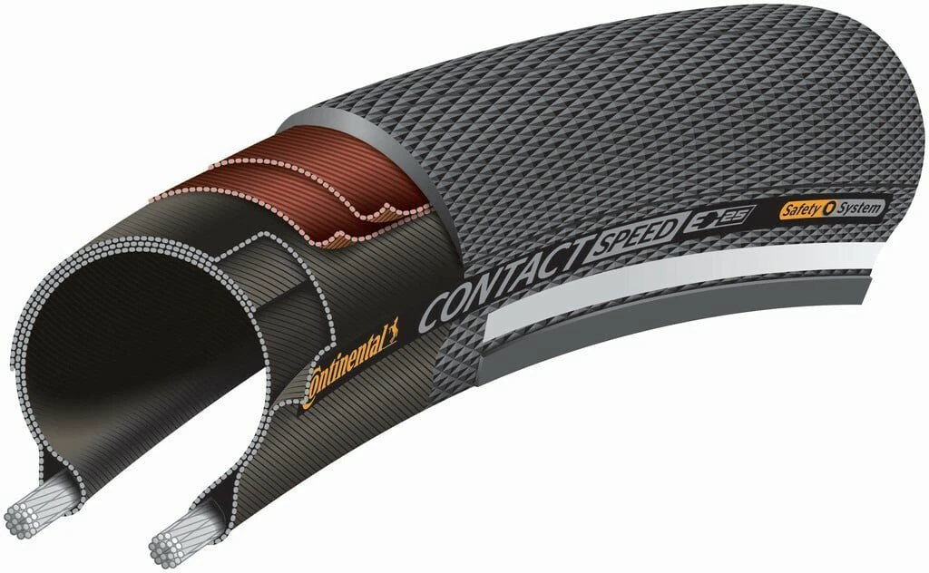 2. Anvelopa Continental Contact Speed Reflex 28-622 (28 x 1 5/8 x 1 1/8) negru