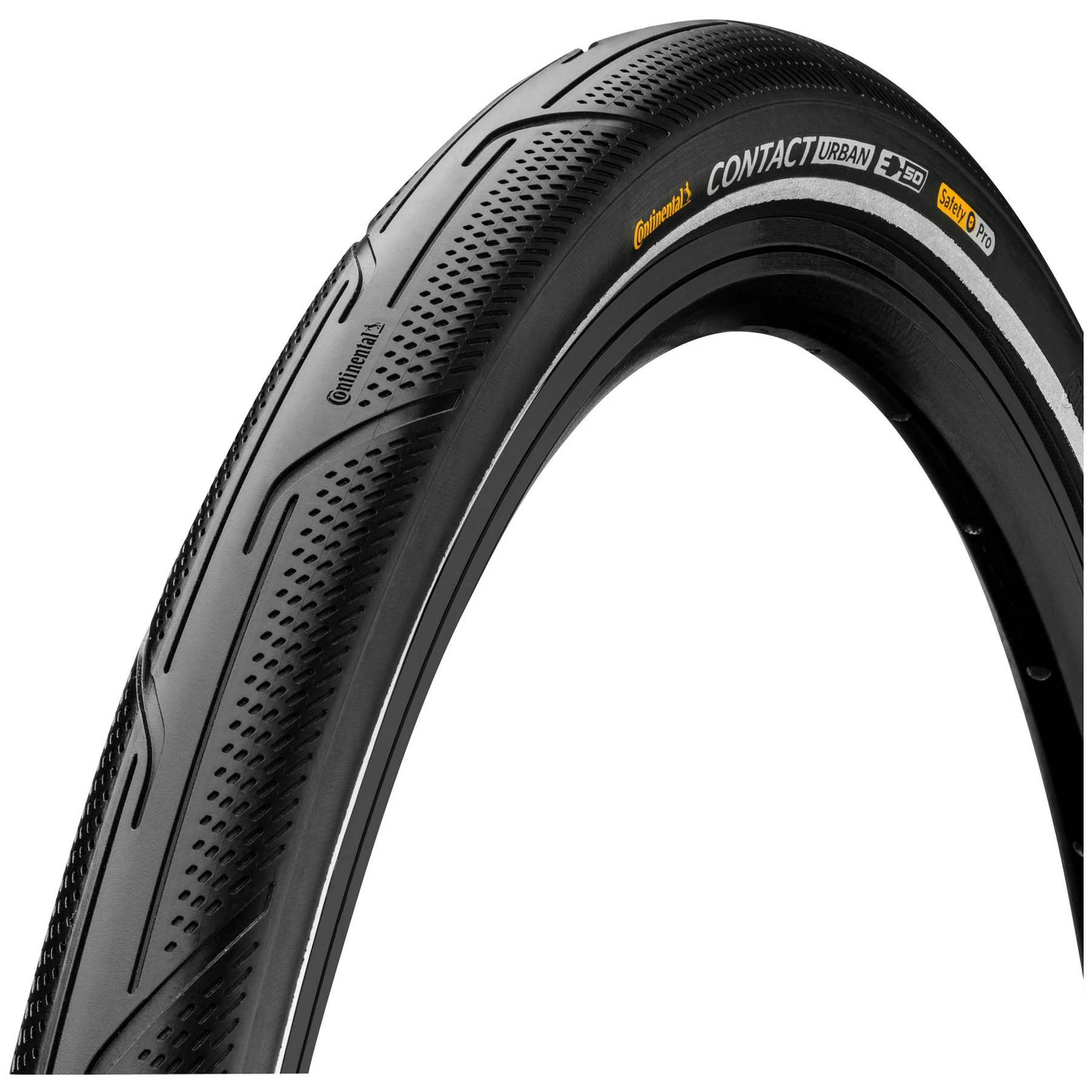 2. Anvelopa Continental Contact Urban Reflex 35-622 (28 x 1 3/8 x 1 5/8) negru/negru