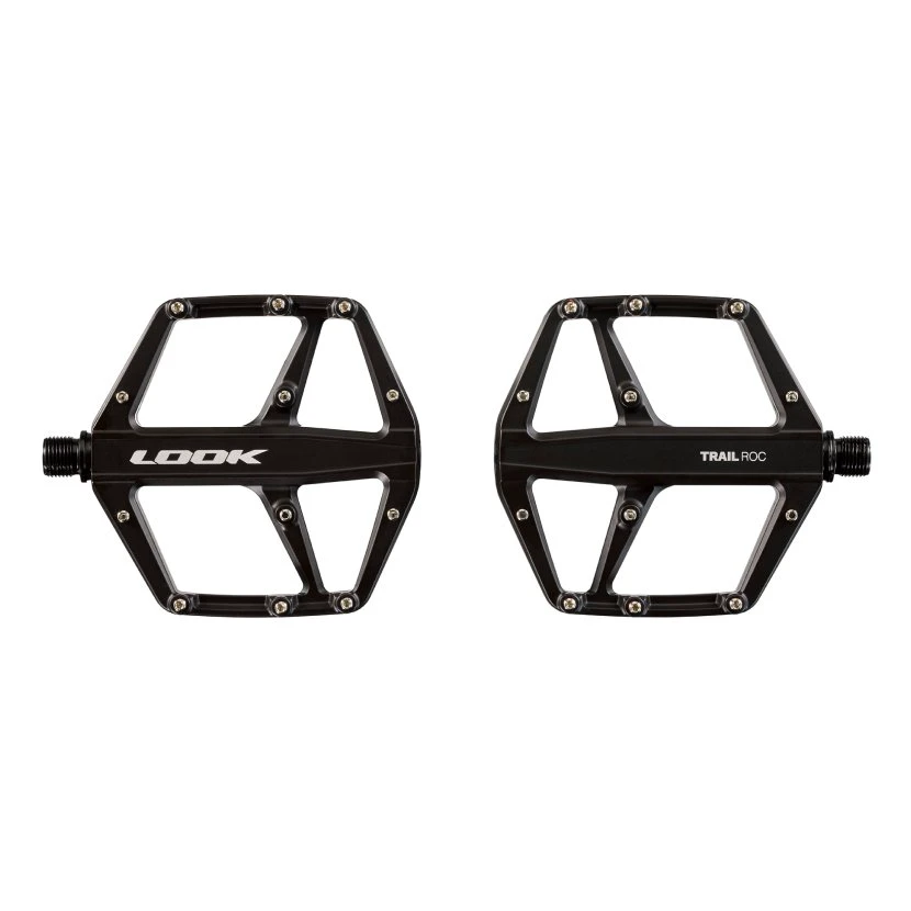 2. Look - pedale flat bicicleta MTB Trail Roc - negru