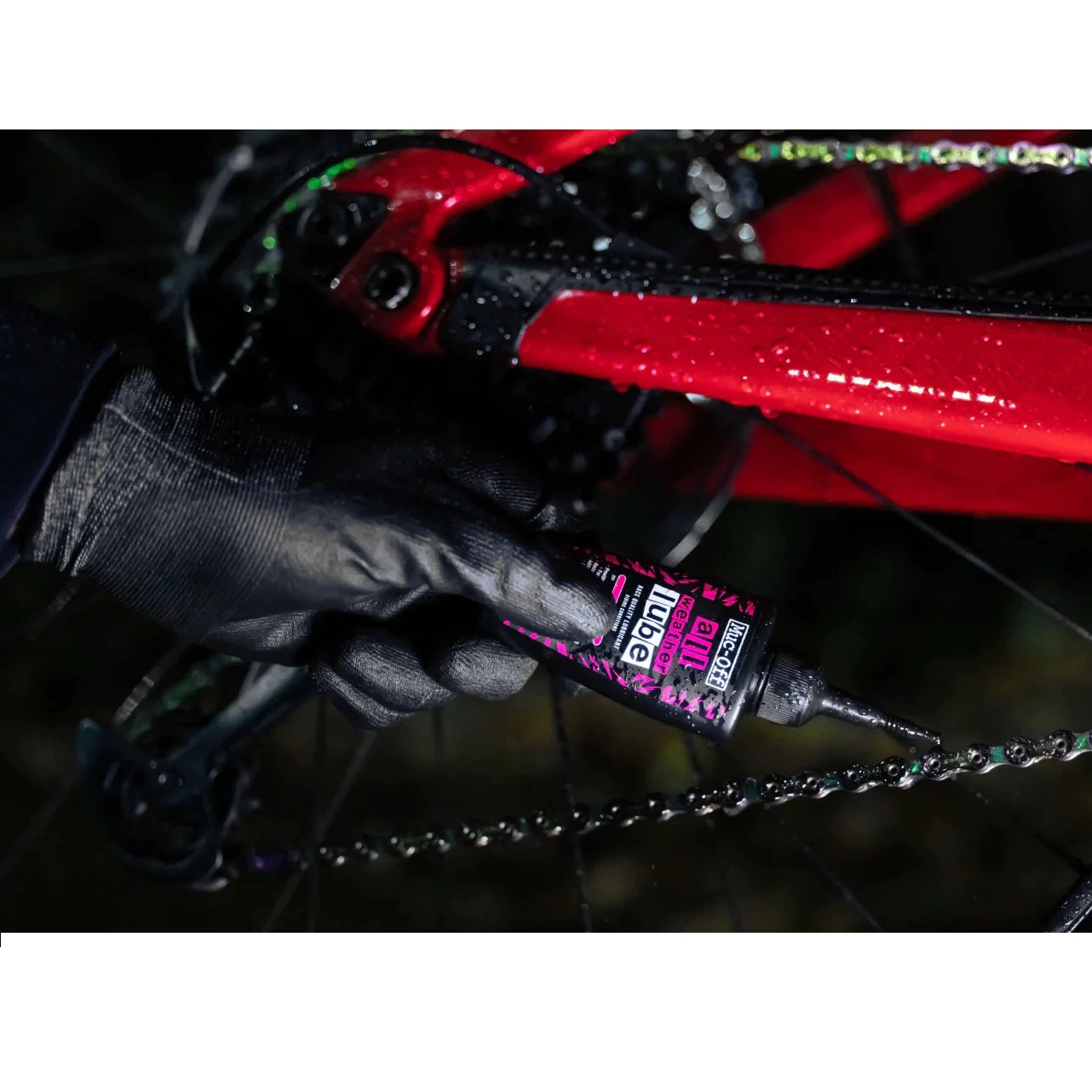 4. Muc-Off - lubrifiant lant bicicleta All Weather Lube - 50ml