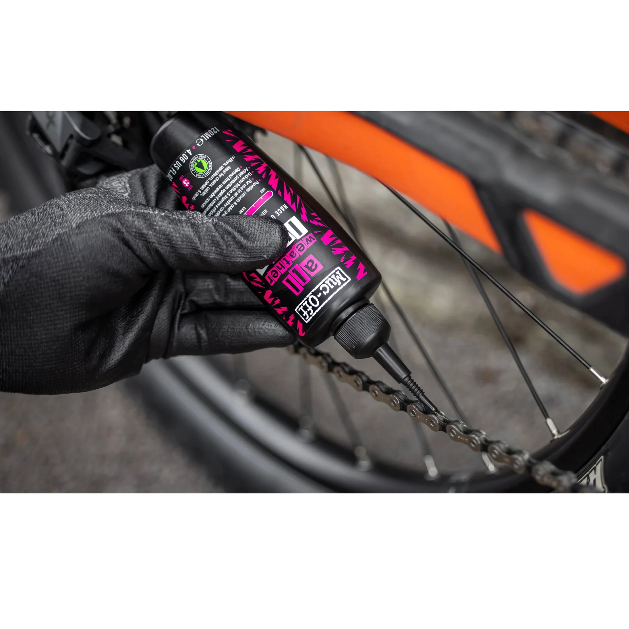 2. Muc-Off - lubrifiant lant bicicleta All Weather Lube - 50ml
