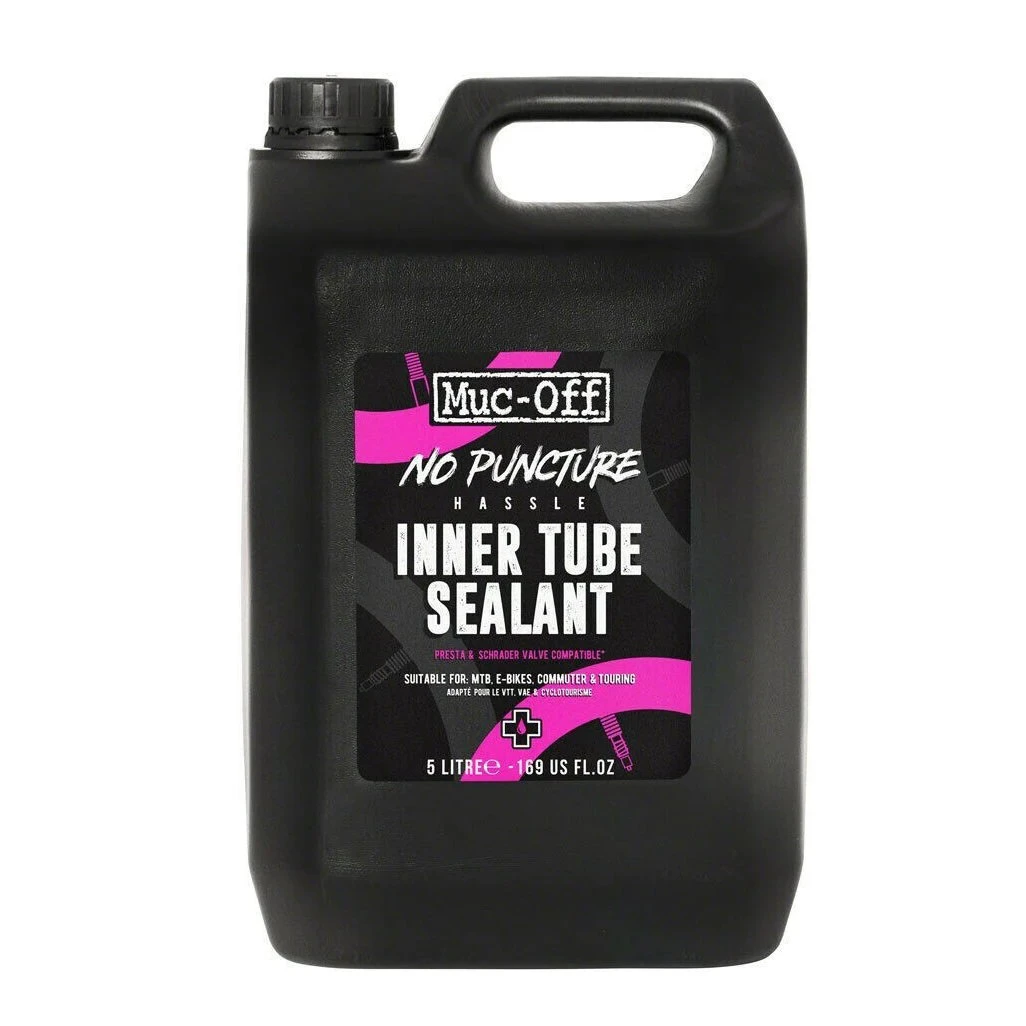 1. Muc-Off - solutie antipana No Puncture Hassle ( (Inner Tube Sealant) - 5 litri
