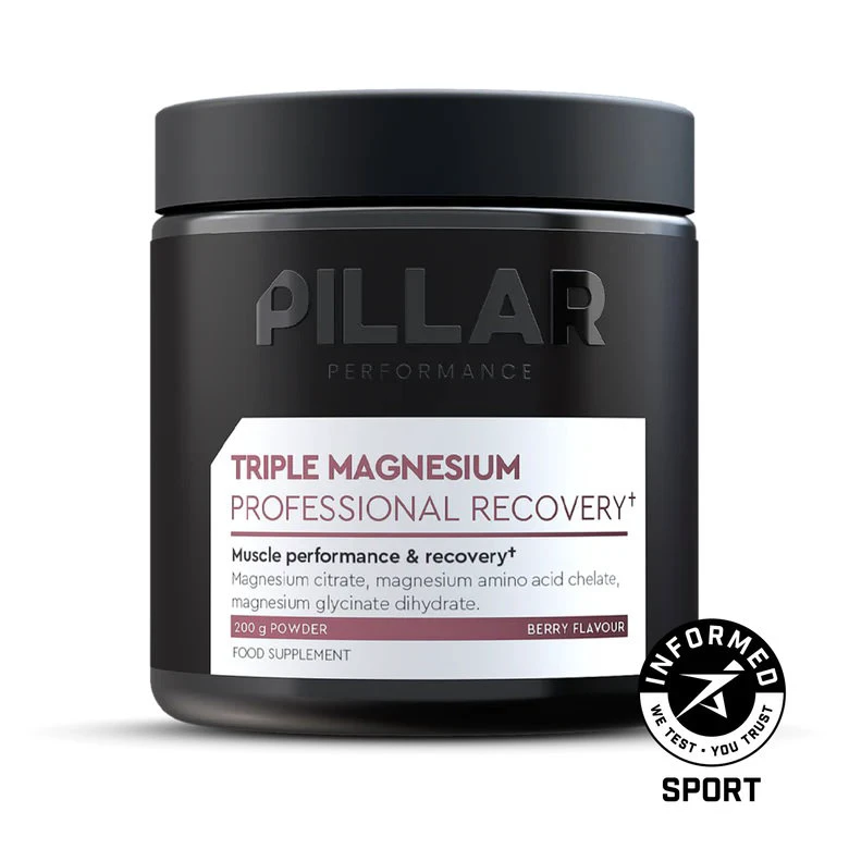 1. Pillar Performance - supliment alimentar magneziu Triple magnesium powder (New formula), aroma fructe de padure - borcan 200g
