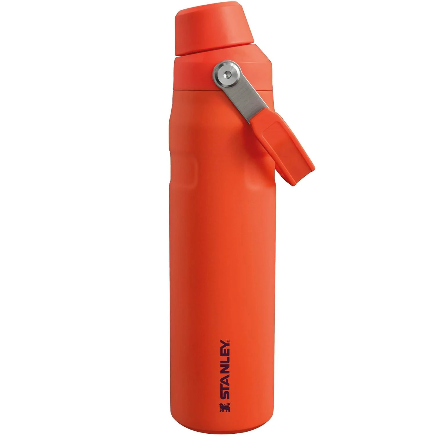 1. Stanley -termos tip sticla Aerolight Iceflow Fast Flow Lid bottle - portocaliu crin tiger lily - 591 ml