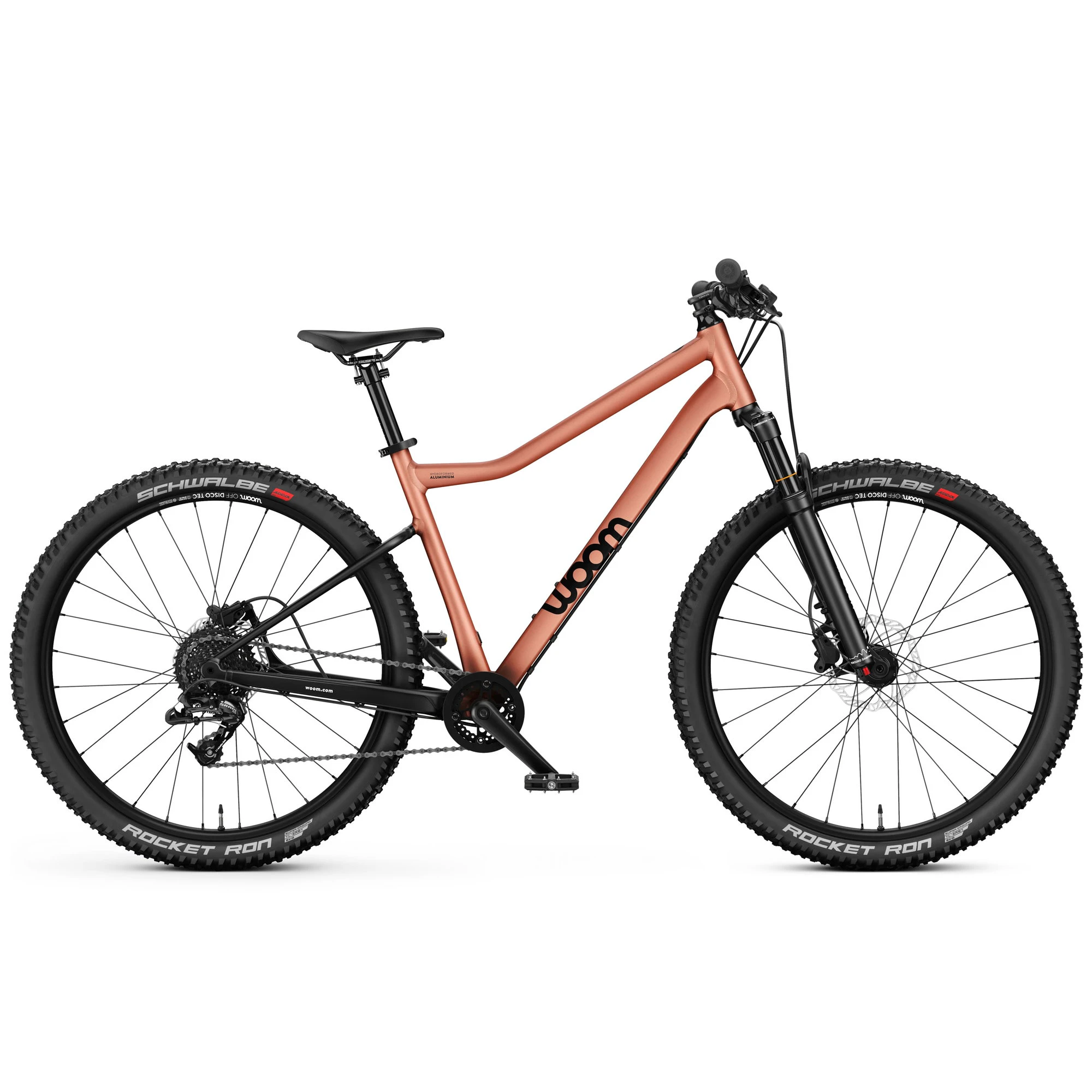 1. Bicicleta copii Woom 6 OFF AIR - generatia 2 - cu roti 26" cupru
