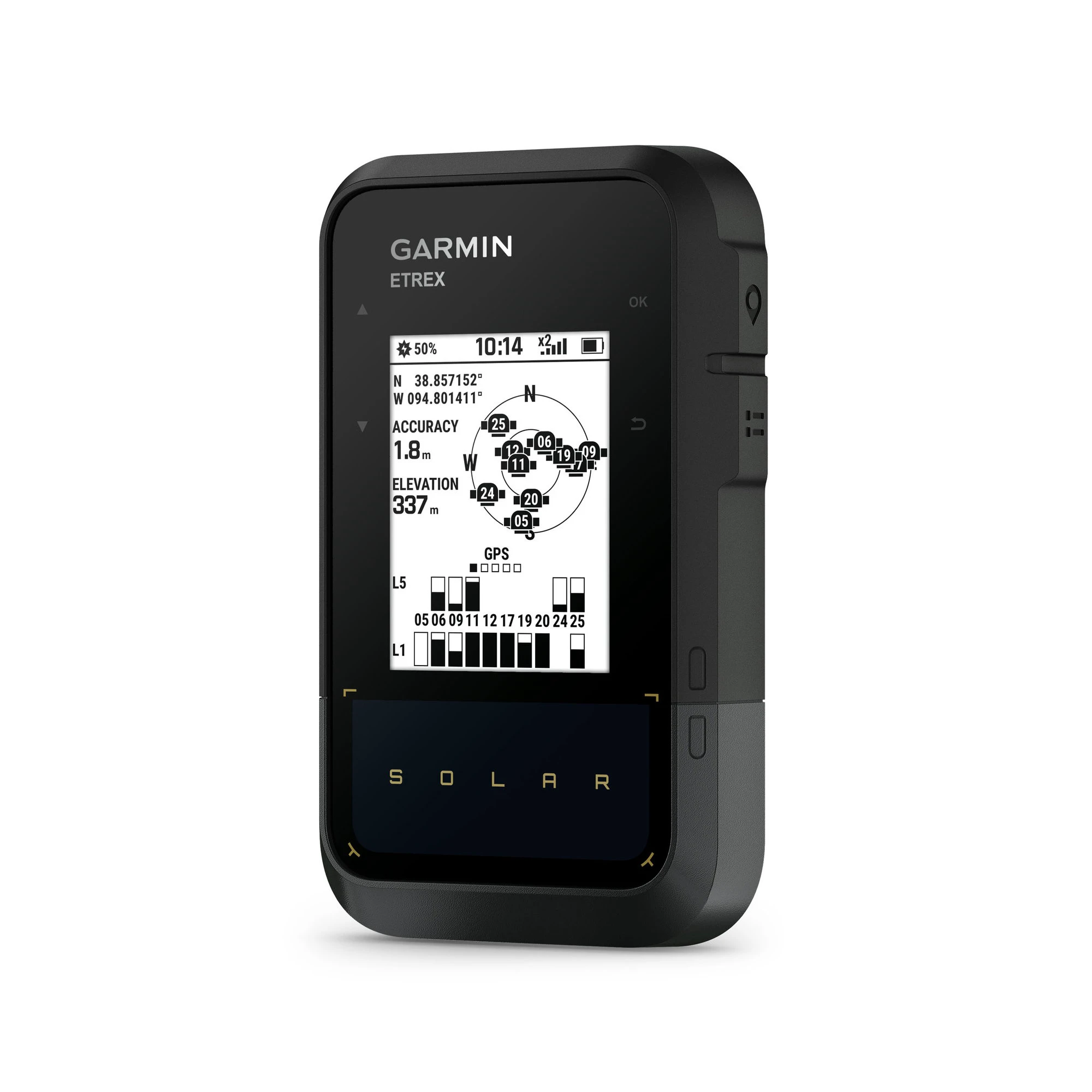 6. Garmin eTrex Solar - navigator GPS