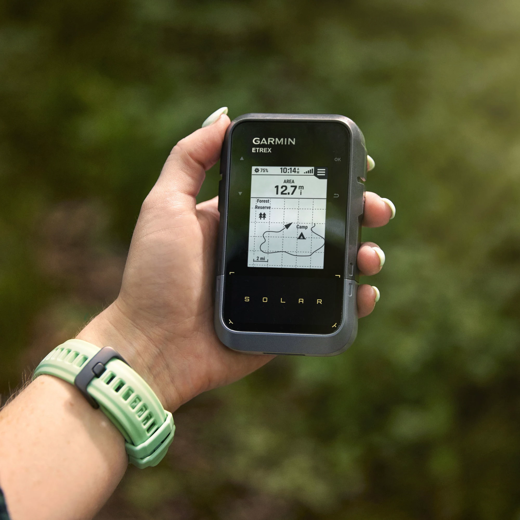 5. Garmin eTrex Solar - navigator GPS