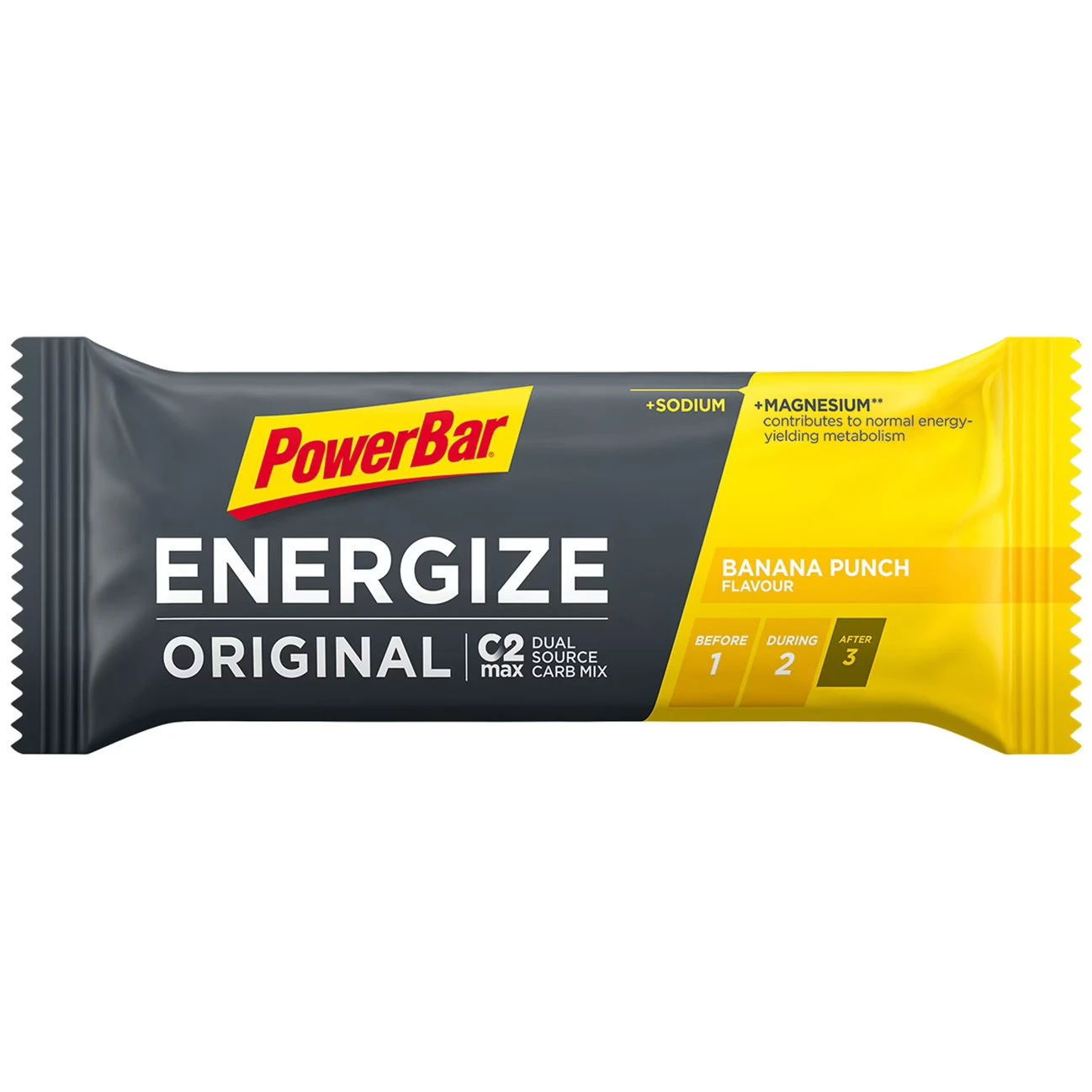 1. Powerbar - baton energie Energize Original, aroma banane - 55g