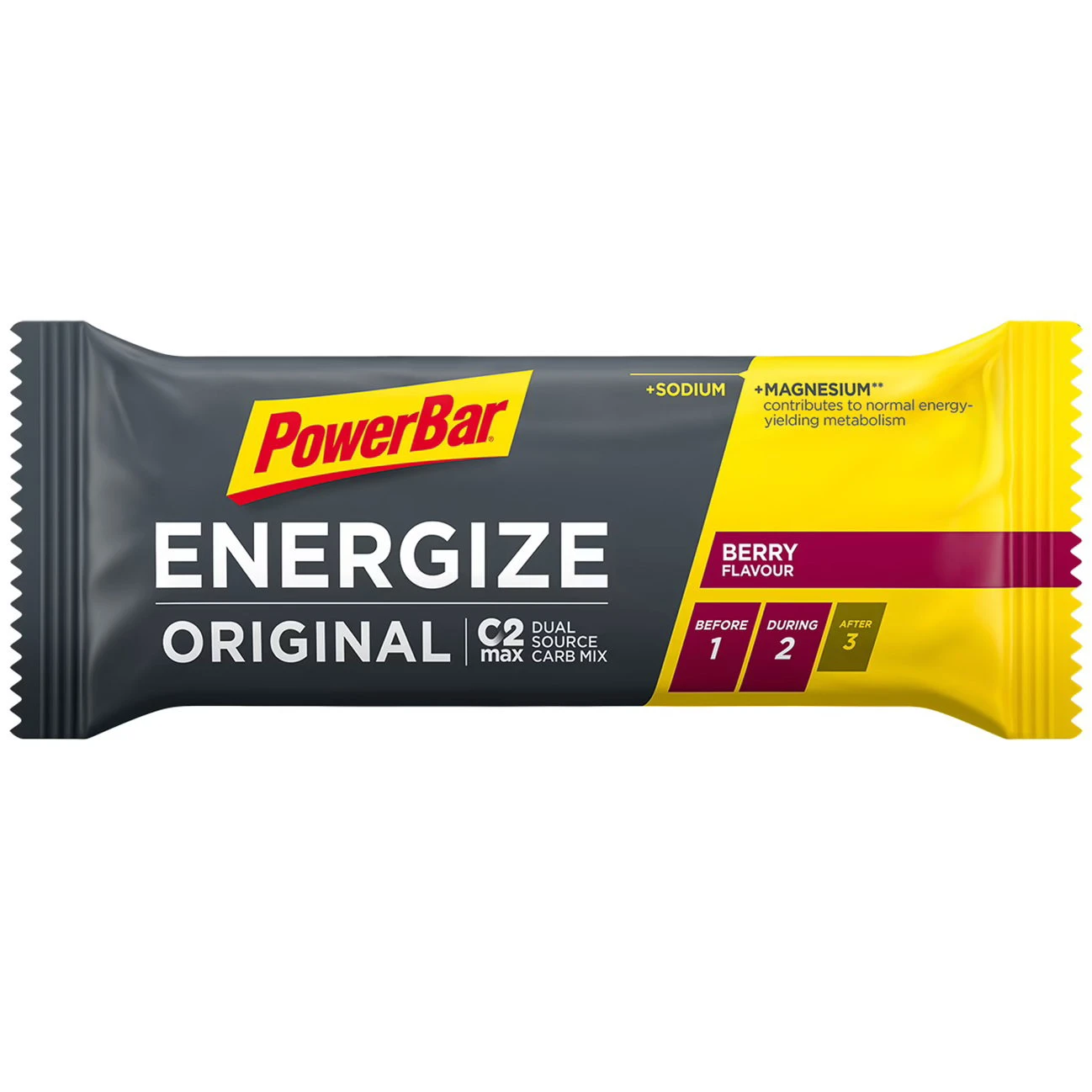 1. Powerbar - baton energie Energize Original, aroma fructe de padure - 55g