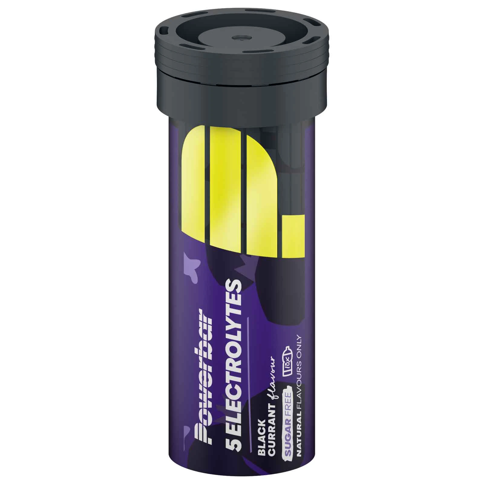 2. Powerbar - pastile efervescente hidratare si mineralizare 5 Electrolytes, aroma coacaze negre - cutie 10x 4.2g