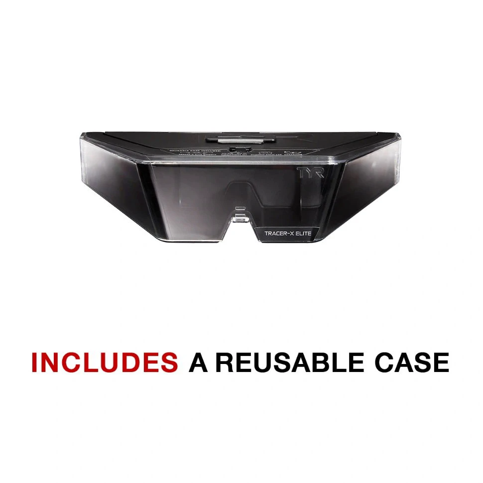 2. TYR - ochelari inot de competitie Tracer X Elite mirrored - gri negru