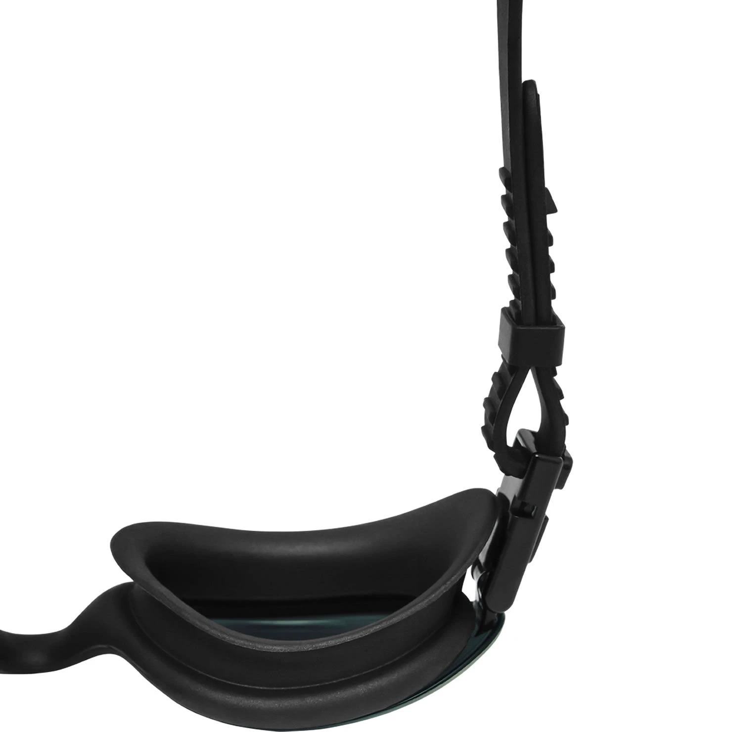 4. Orca - ochelari inot triatlon si ape deschise - Killa 180° - negru oglinda
