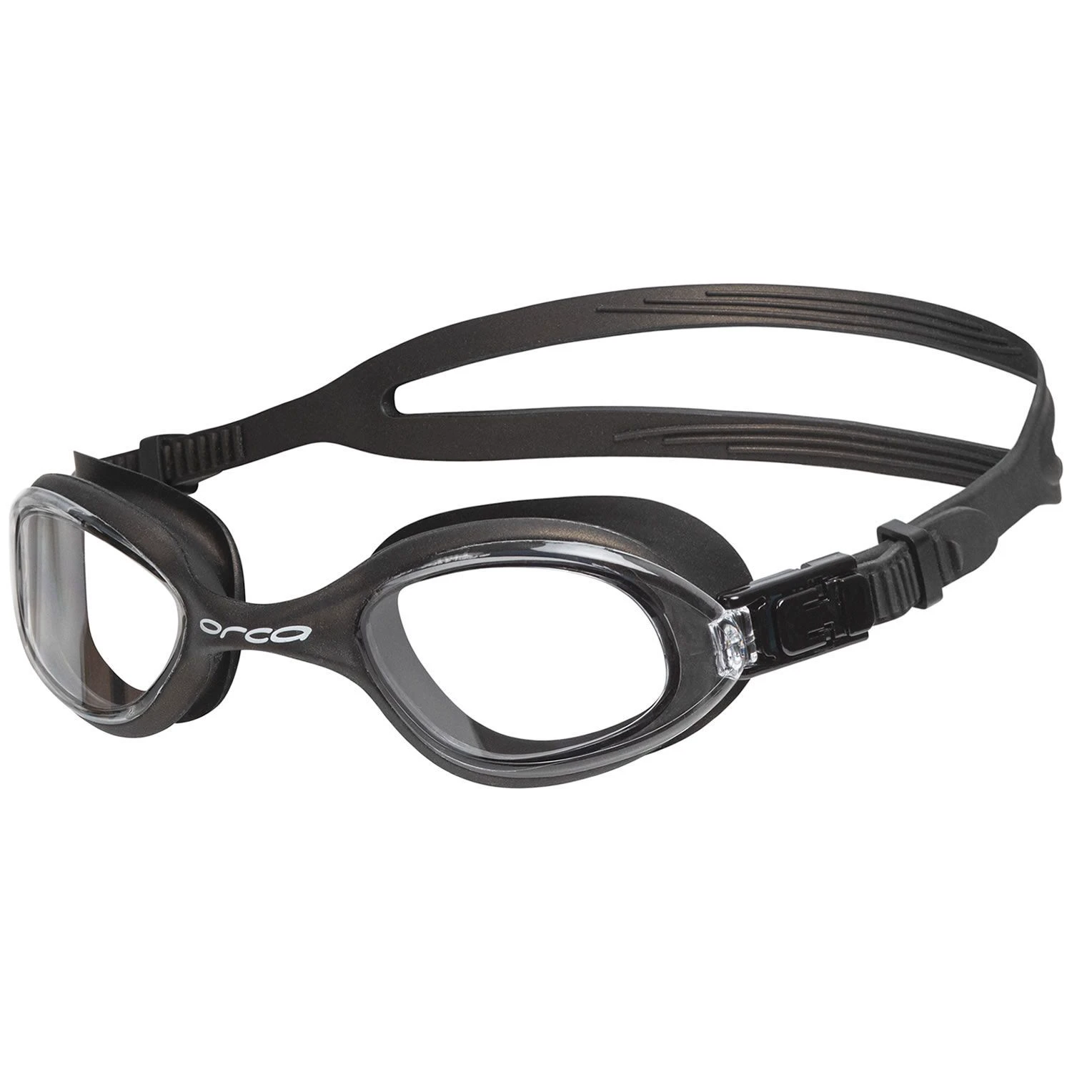 Orca - ochelari inot triatlon si ape deschise - Killa 180° - negru transparent - 56173