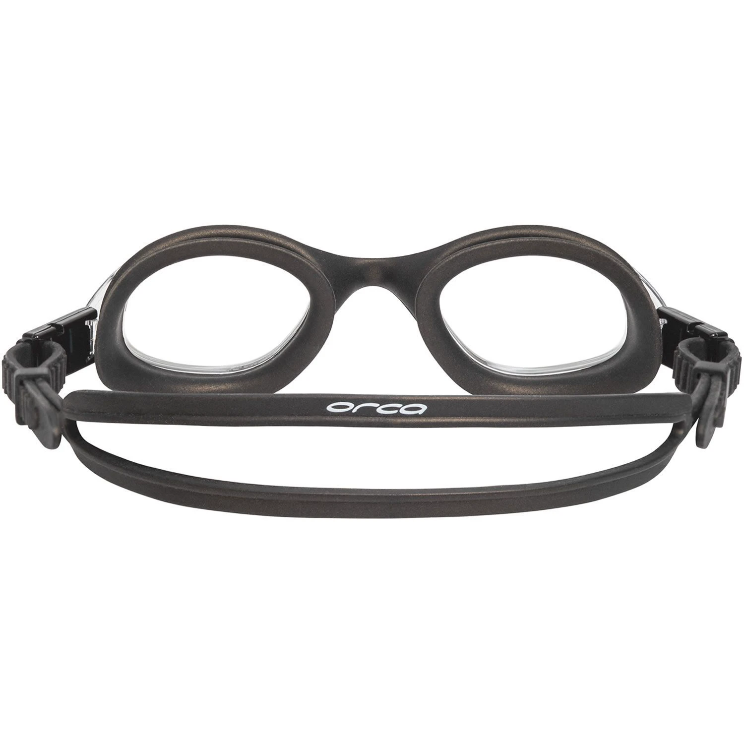 3. Orca - ochelari inot triatlon si ape deschise - Killa 180° - negru transparent