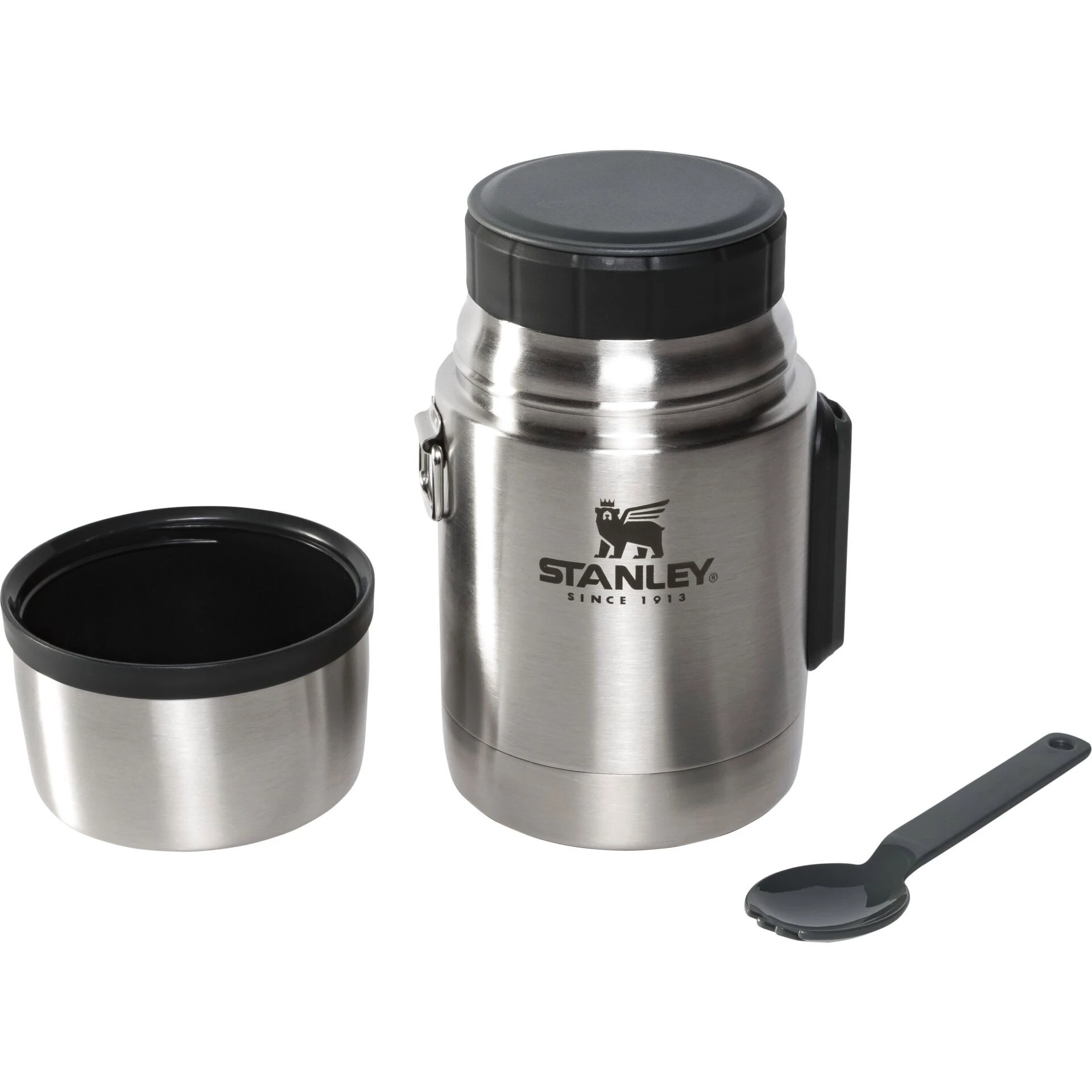 8. Stanley - termos pentru mancare lingura inclusa Adventure All-in-One Food Jar + Spork - Stainless Steel 530 ml