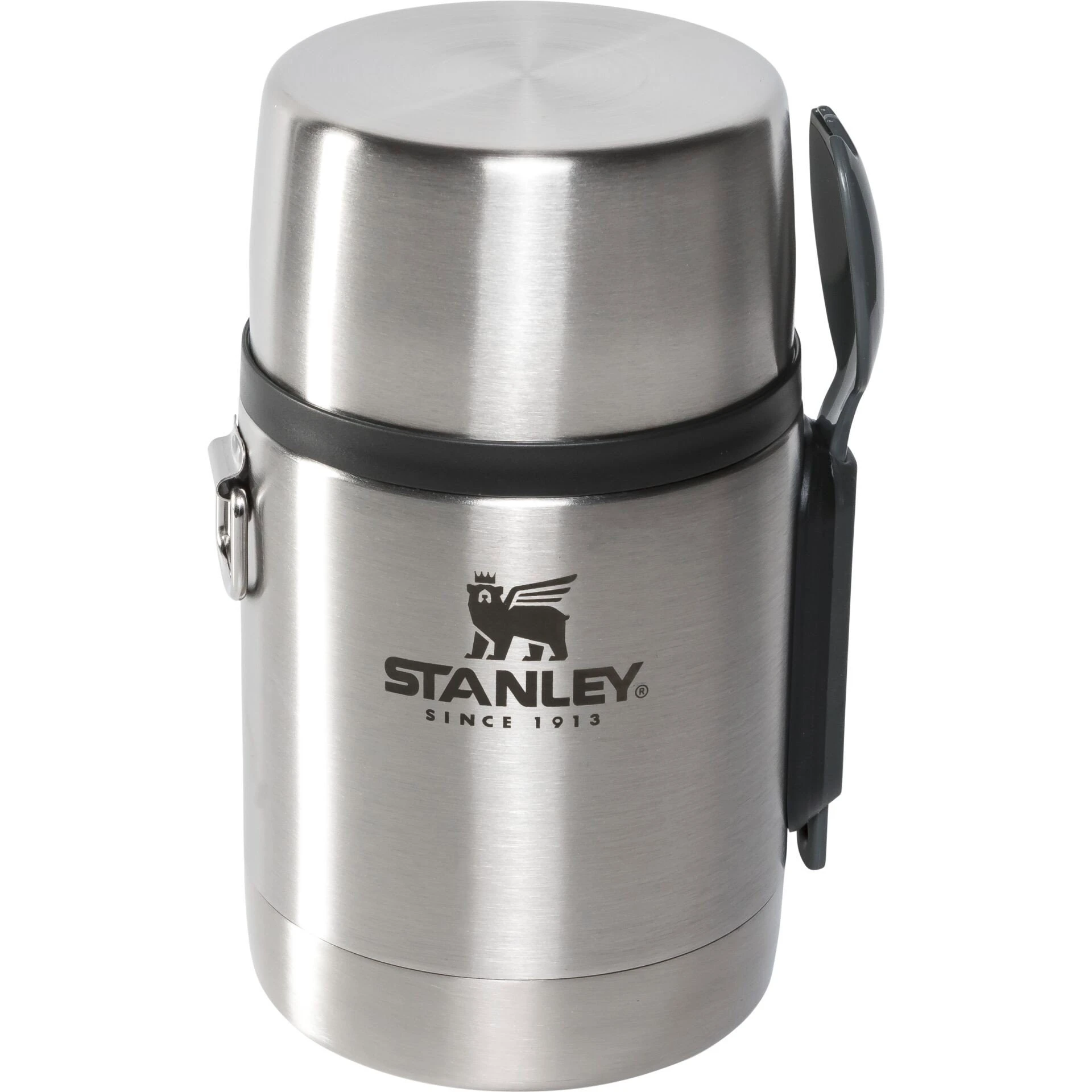 6. Stanley - termos pentru mancare lingura inclusa Adventure All-in-One Food Jar + Spork - Stainless Steel 530 ml
