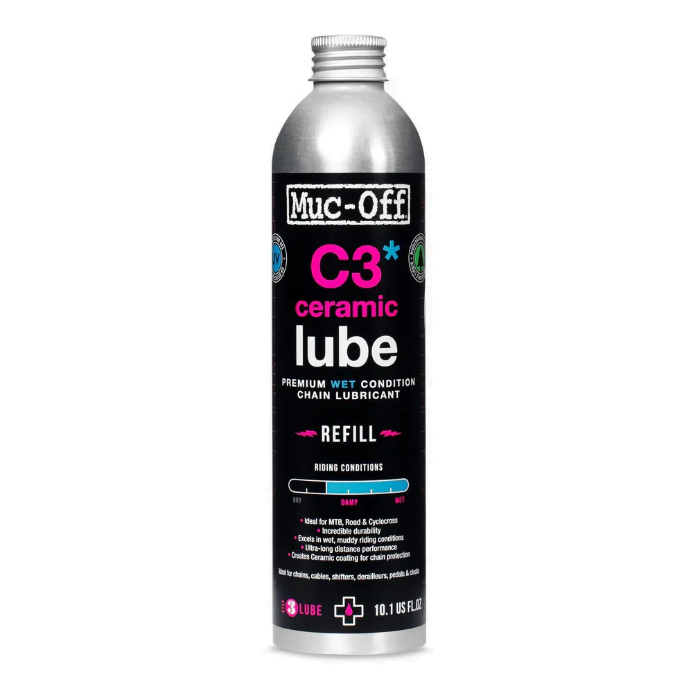 1. Muc-Off - lubrifiant lant bicicleta C3 Ceramic Wet Lube - 300ml