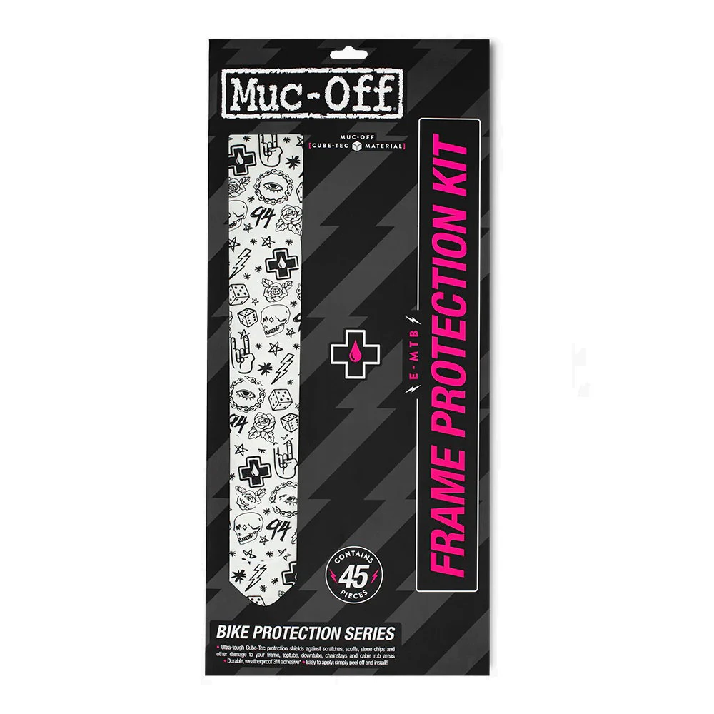 1. Muc-Off - set stickere protectie cadru bicicleta Frame Protection Kit E-MTB - Punk