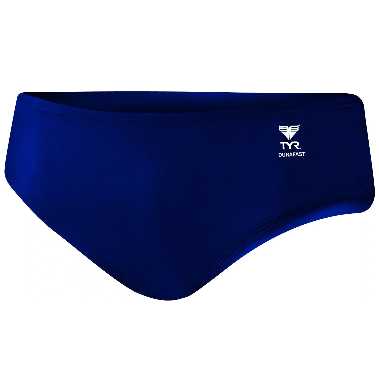 1. TYR - Slip inot pentru barbati Durafast Solid Elite Brief - albastru inchis