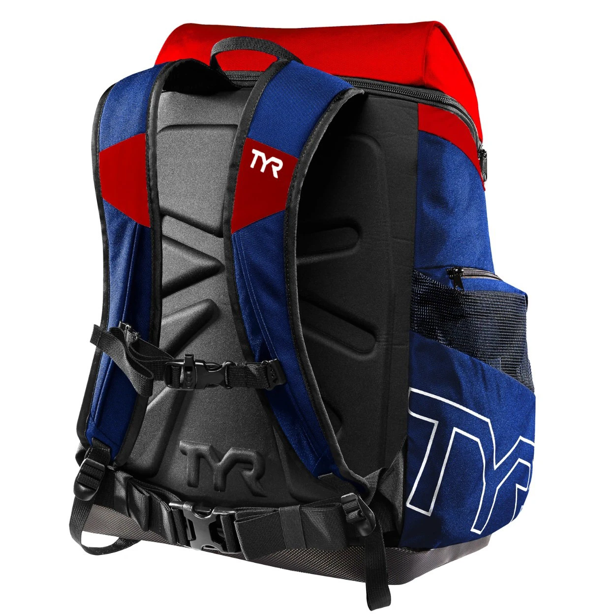 2. TYR - rucsac - Alliance Backpack - albastru inchis rosu - 45L