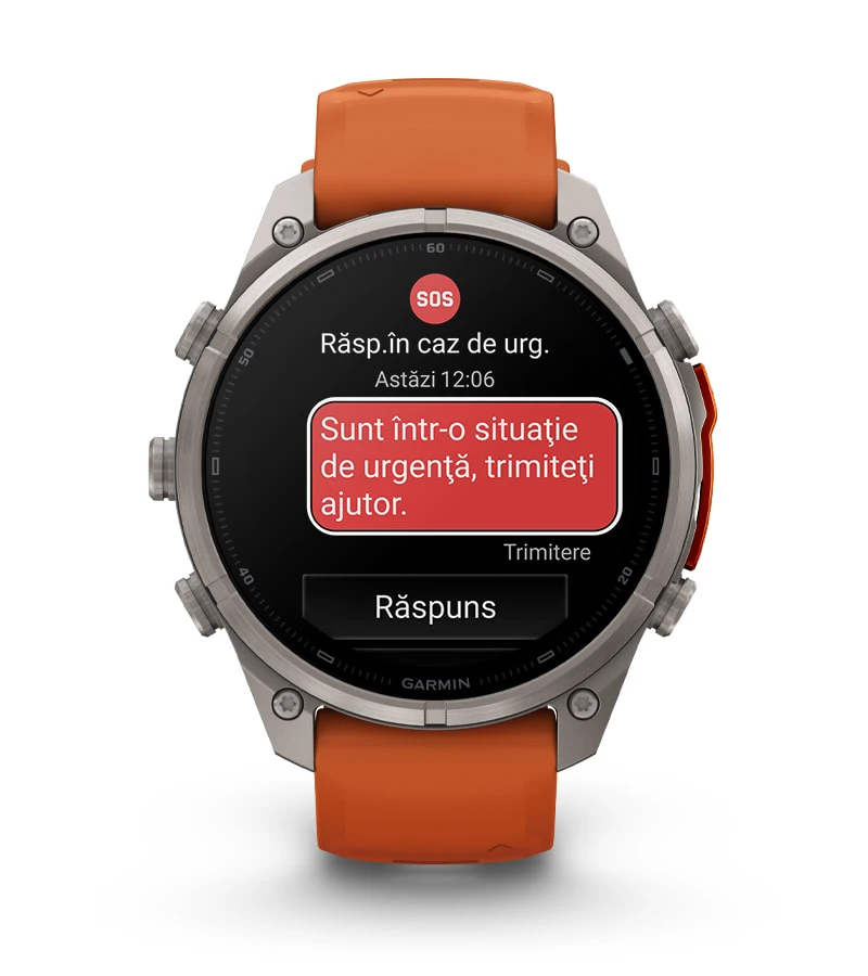 MESAGERIE SOS ȘI CENTRUL GARMIN RESPONSE℠