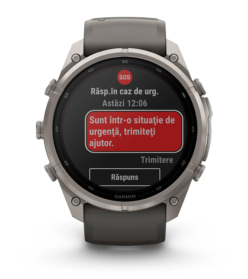 MESAGERIE SOS ȘI CENTRUL GARMIN RESPONSE℠