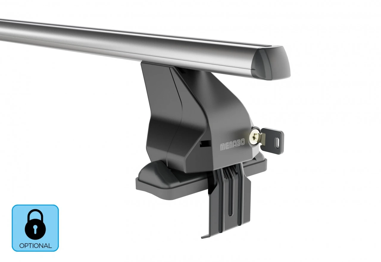 3. Bare transversale Menabo Omega Aluminiu pentru Volkswagen Touran I (1T), 5 usi, model 2010-2015