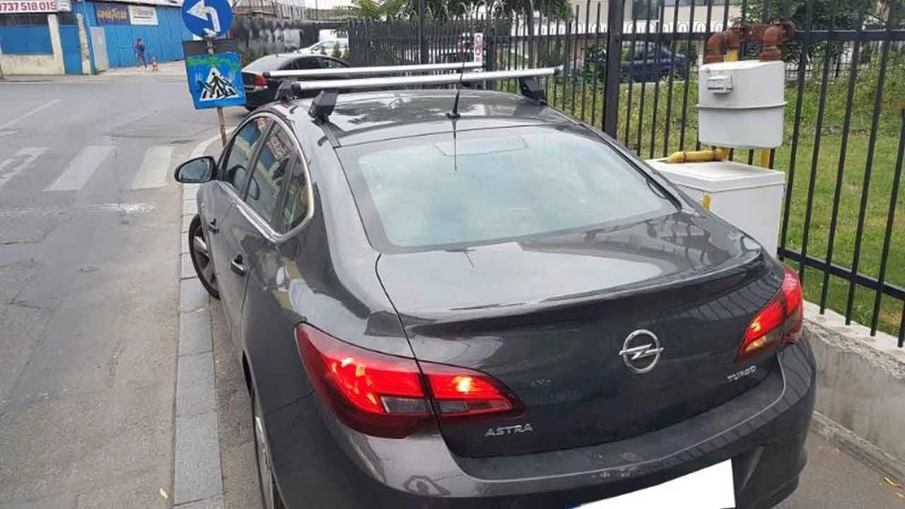 8. Bare transversale Menabo Tema Aluminiu pentru Opel Corsa (E), 5 usi, model 2015-2019