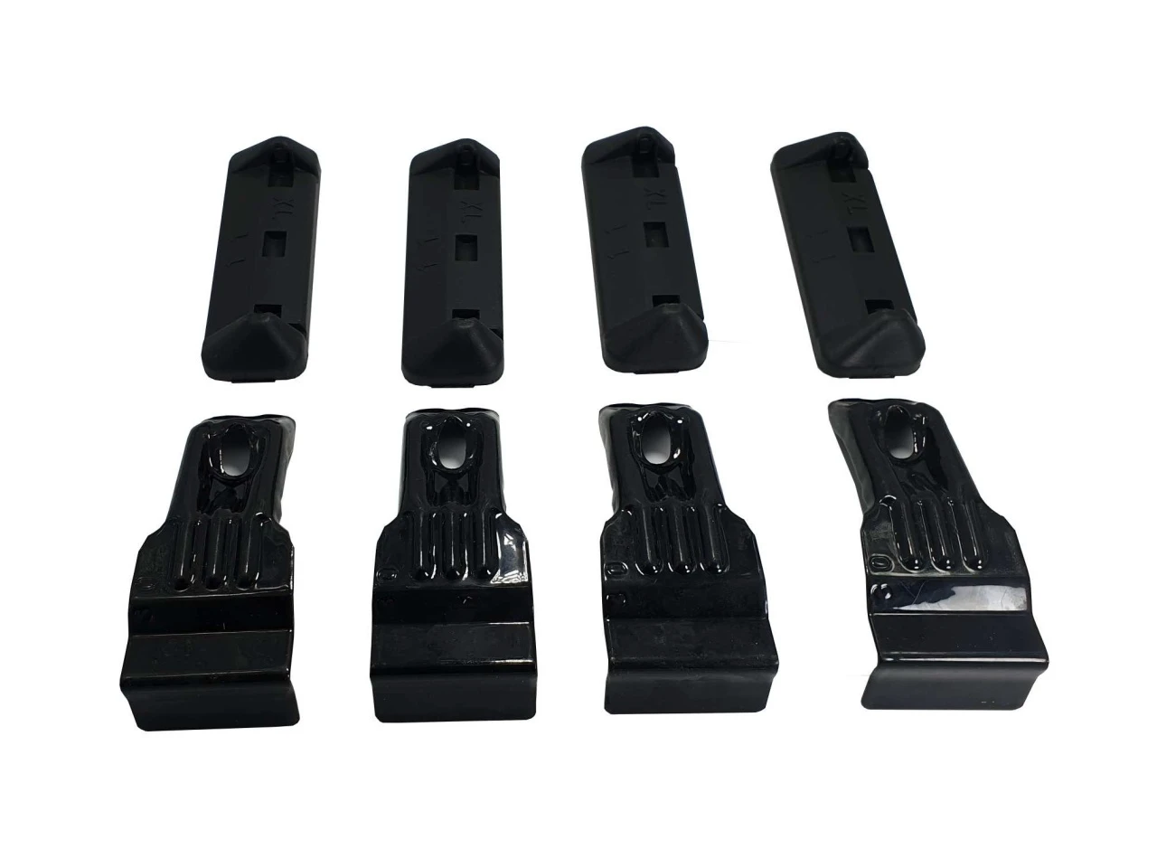1. Kit de prindere Menabo FIX030G pentru bare transversale Tema / Tema Aluminiu