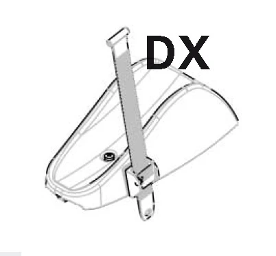 1. Set bolt de blocare pentru suportul de biciclete Menabo Stand Up