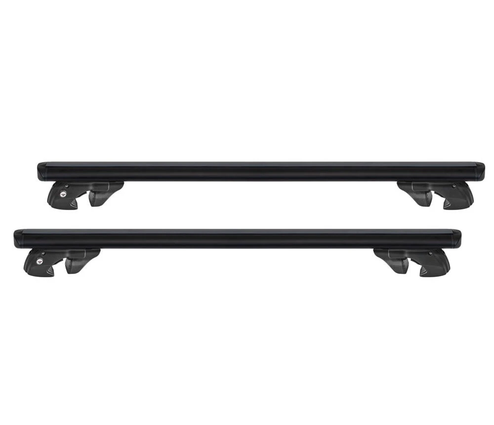 1. Bare transversale Menabo Fender Black XL pentru bare longitudinale